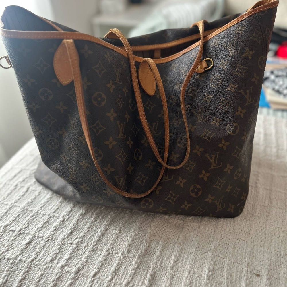 Louis Vuitton Dark Brown Monogram Tote